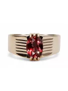 Ruby Original Vintage 14K Rose Gold Ring Vintage craft vrc007r